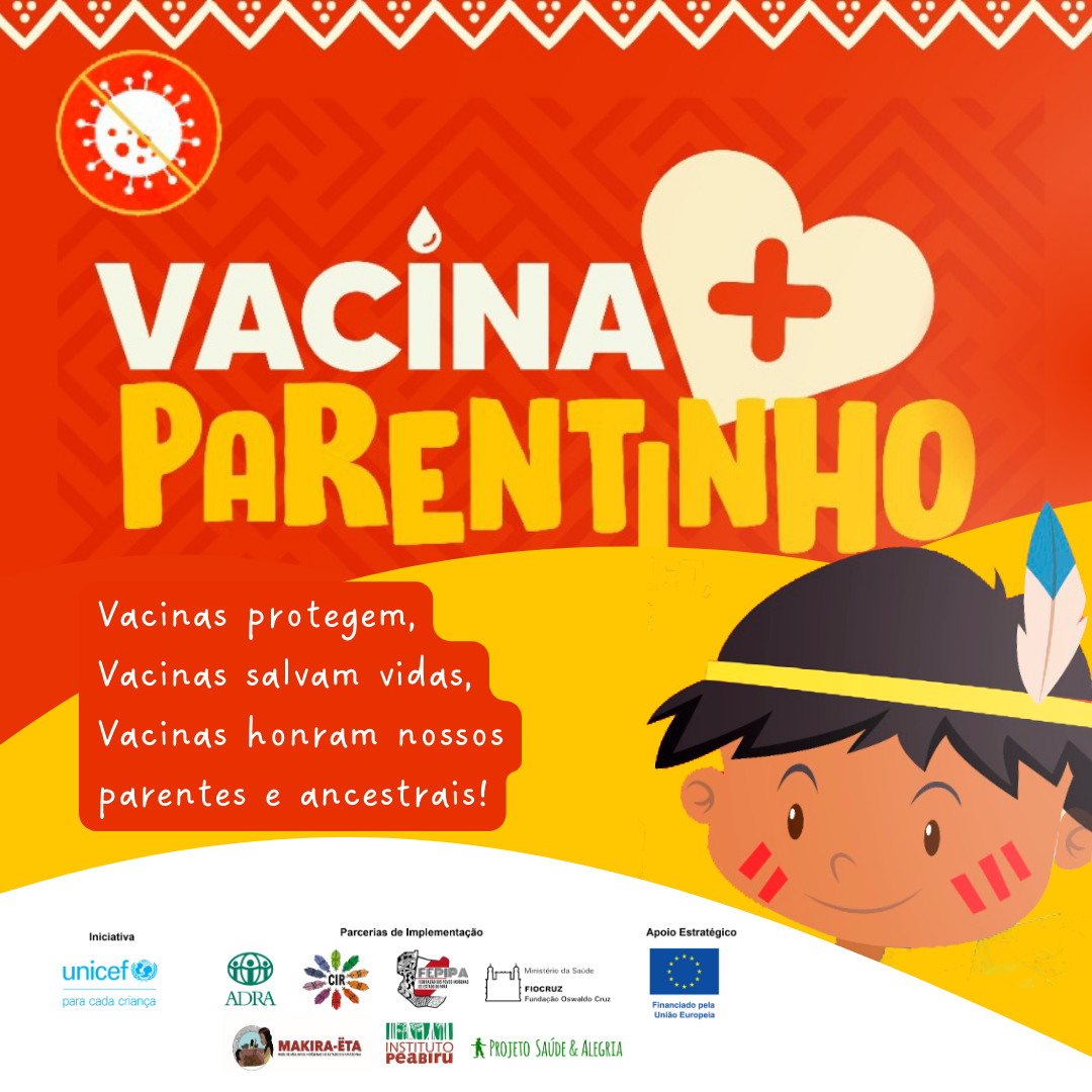 UNICEF, Instituto Peabiru e Asserte lançam campanha de vacinação | Selo ...