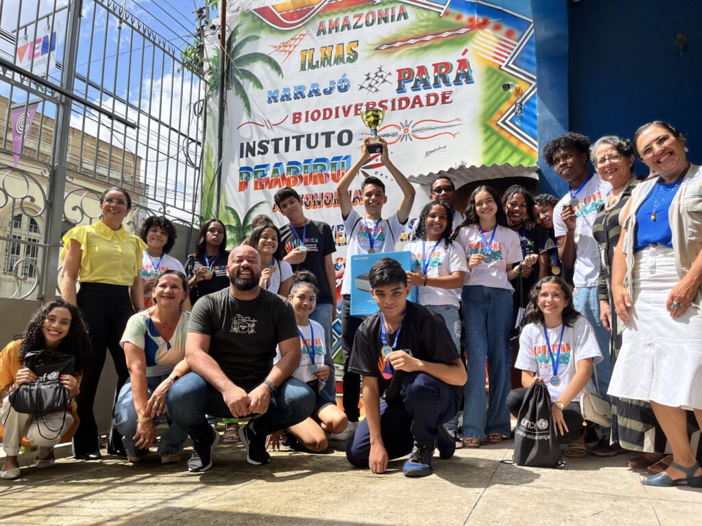 Moju, Parauapebas e Curuçá, todos do Pará, formaram o pódio dos vencedores que teve 162 NUCAs inscritos e a participação de mais de 3.500 adolescentes de quatro estados da Amazônia Legal.