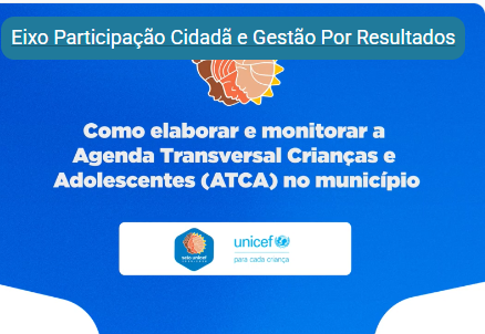 capa do curso de como elaborar e monitorar a agenda transversal crianças e adolescentes no município