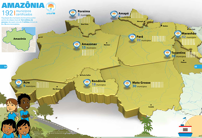 infografico amazonia selo unicef