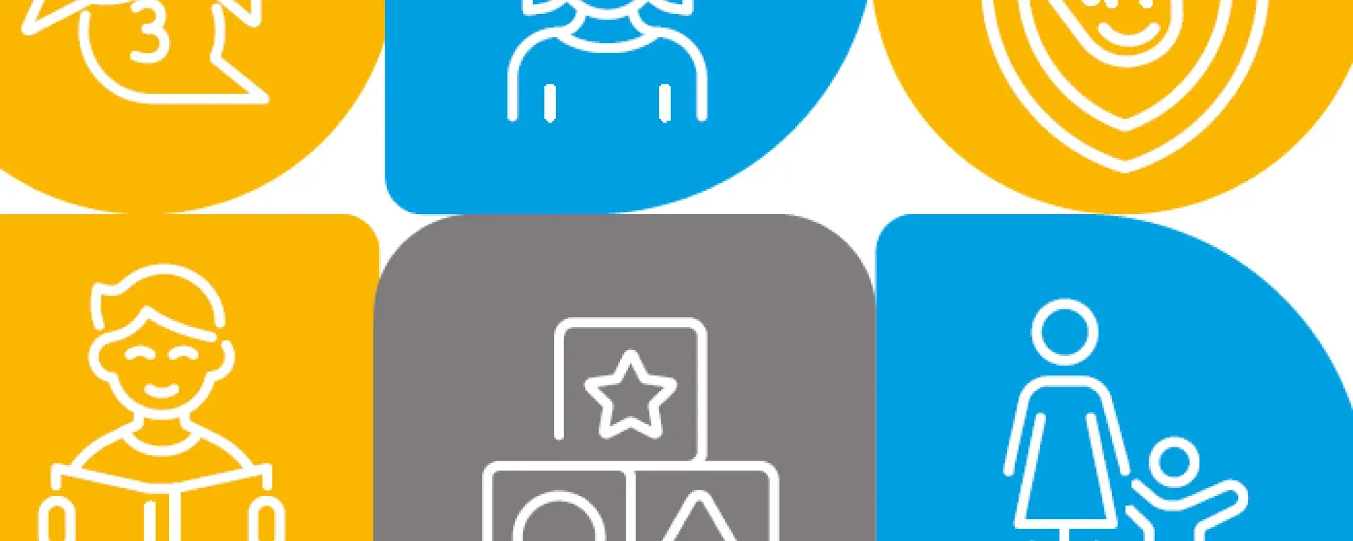 capa da publicação mostrando crianças sendo protegidas em desenho