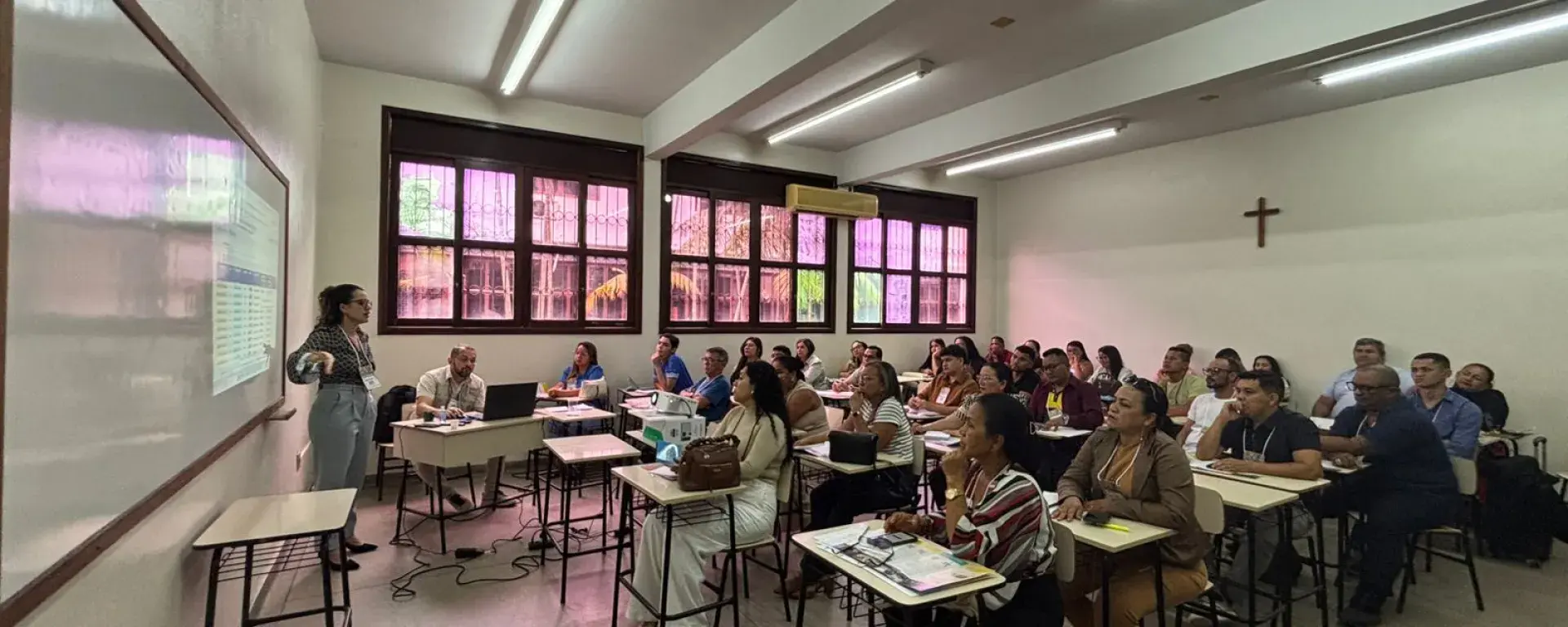 Sala de formação em educação