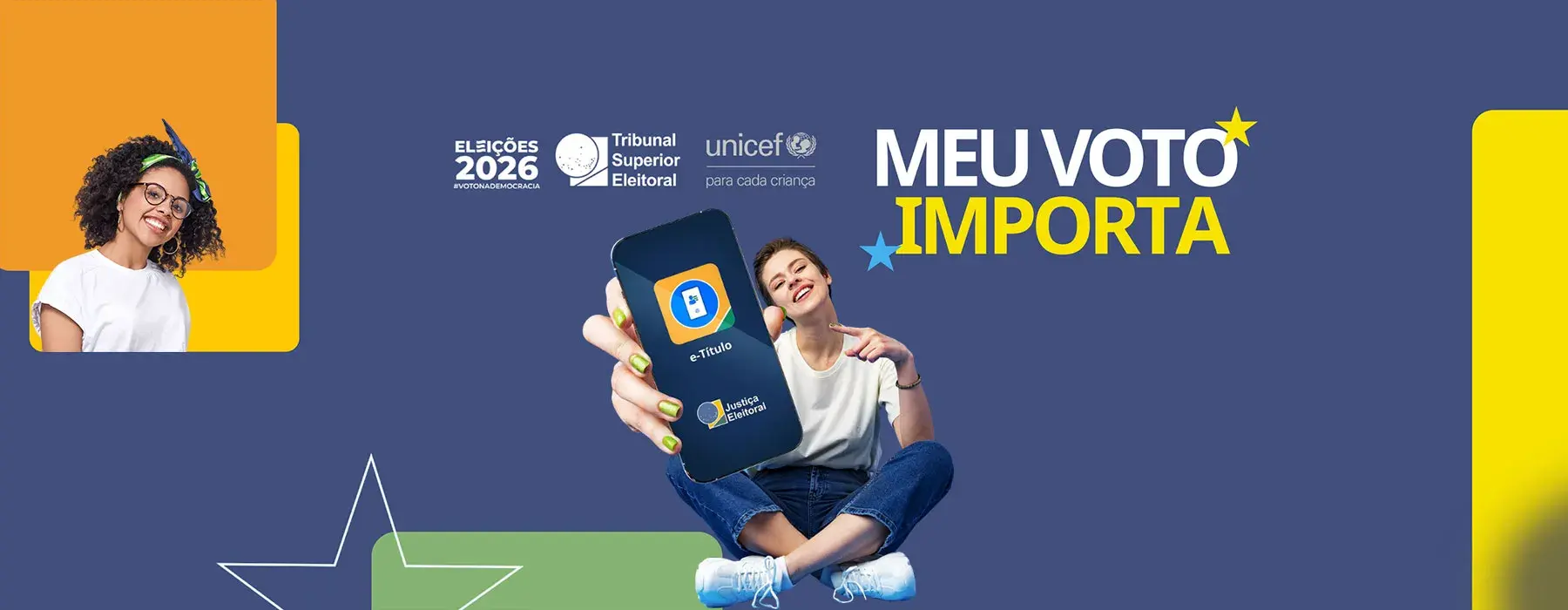 Adolescente que tirar título de eleitor pode ganhar prêmio do UNICEF e TSE 