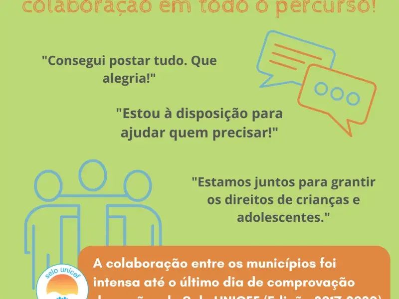  Trabalho em equipe e colaboração se intensificam e marcam a busca pela garantia de direitos para meninas e meninos 