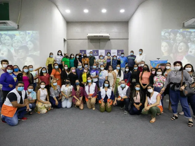 Encontro contou com a presença do coordenador nacional do Selo UNICEF, Mário Volpi, com foco no fortalecimento na garantia os direitos de crianças e adolescentes