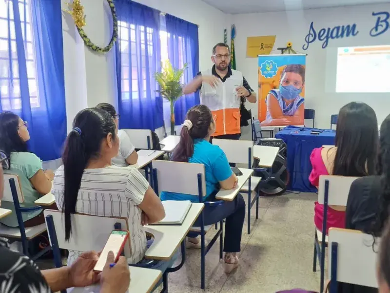 Encontro acontece nessa sexta-feira, 21/10, em Manacapuru com a presença das equipes do Selo UNICEF de seis municípios