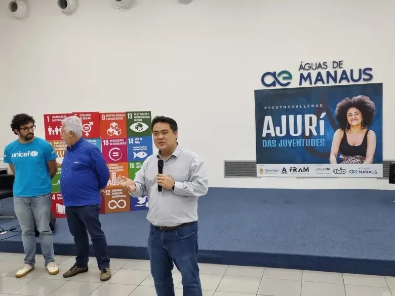 Águas de Manaus e UNICEF abrem inscrições para maratona de soluções para o saneamento básico na capital