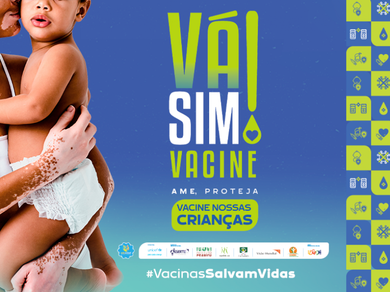 UNICEF e parceiros de 18 estados lançam campanha de incentivo à vacinação infantil