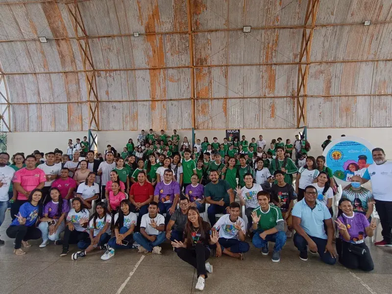 Município do Amazonas tem o maior número de adolescentes cadastrados e realizando os cursos da plataforma 1 MiO no Brasil 