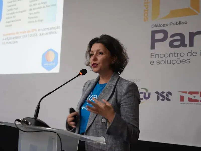 Mariana Rocha apresenta o Selo UNICEF 2025-2028