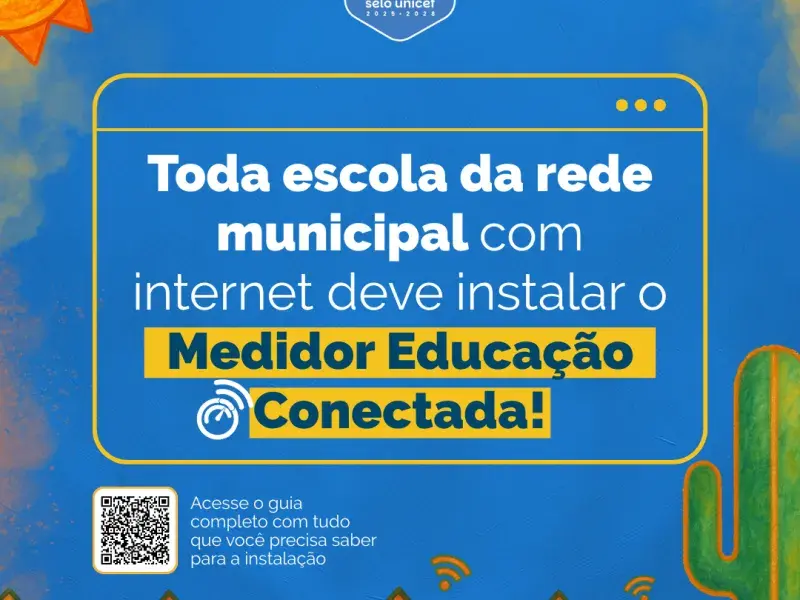 medidor educação conectada
