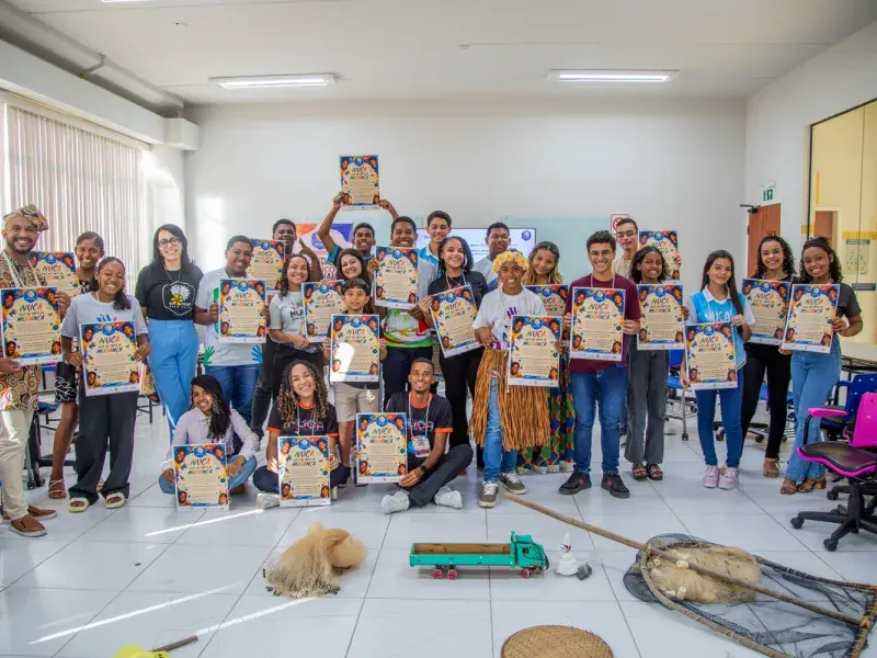 Adolescentes e jovens dos NUCAs celebram sua participação no 4º Ciclo Formativo do Selo UNICEF