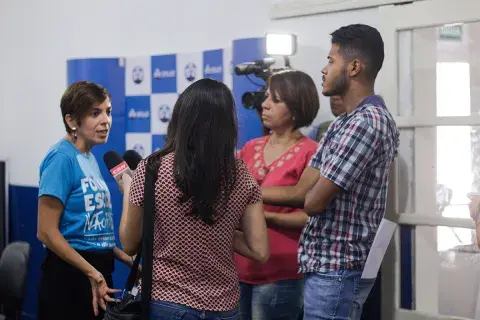 Consultora do UNICEF conversa com a imprensa Sergipana sobre educação