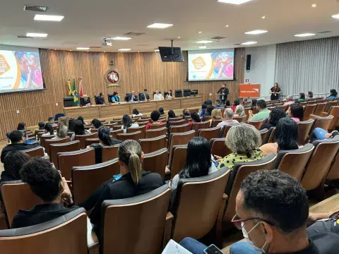 Encontro discute a implantação de uma rede de atendimento e escuta protegida para meninas e meninos vítimas ou testemunhas de violência e evitar sua revitimização, em municípios que participam do Selo UNICEF