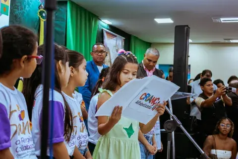 A cerimonia foi em parceria com evento da educação do Governo do Estado do AMapá