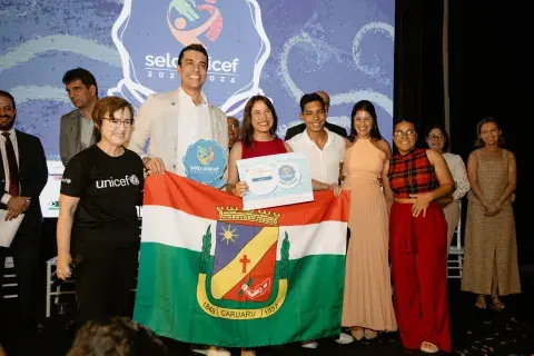 Pernambuco certifica 83 municípios no Selo UNICEF 2021-2024 em cerimônia, em Caruaru