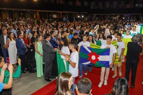 Cerimônia de certificação do Selo UNICEF no Piauí.