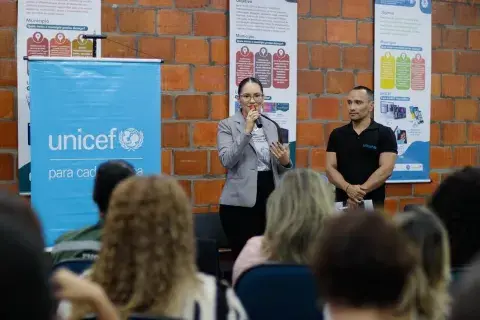 Apresentadores do evento