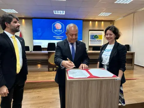 Assinatura de Memorando de Entendimento para parceria com o Ministério Público 