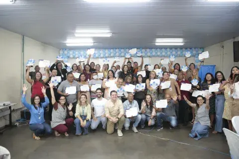 Foto oficial de todos os convidados