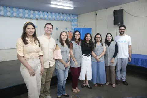 Equipe UNICEF, ADRA e Semed