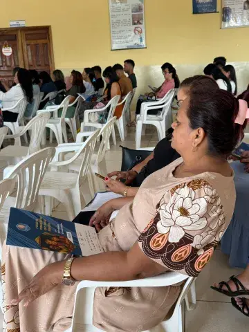 Equipe do Selo UNICEF, Instituto Peabiru com articuladores e mobilizadores todos juntos 