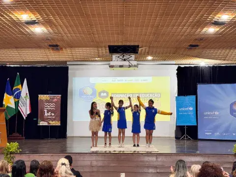 Autoridades presentes na formação