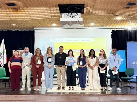Autoridades presentes na formação