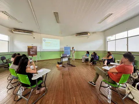 Autoridades presentes na formação