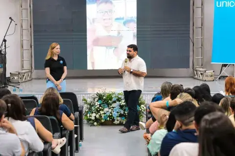 Palestra do Encontro de educação em Tauá