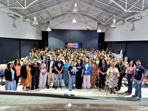 Grupo reunido para foto oficial