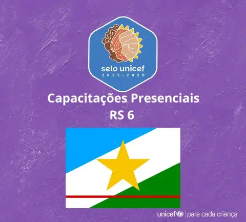 Confira a agenda da formação presencial do Selo UNICEF sobre Equidade Étnico-Racial (RS 6) na Bahia. O ciclo formativo será uma capacitação para gestores municipais no enfrentamento ao racismo.