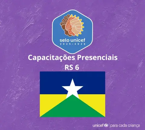 Confira a agenda da formação presencial do Selo UNICEF sobre Equidade Étnico-Racial (RS 6) na Bahia. O ciclo formativo será uma capacitação para gestores municipais no enfrentamento ao racismo.