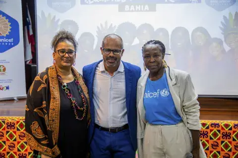 Registros fotográficos do 4º Ciclo de Formação do Selo UNICEF na Bahia - Equidade Étnico-Racial