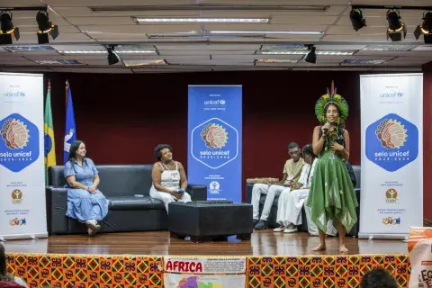 Registros fotográficos do 4º Ciclo de Formação do Selo UNICEF na Bahia - Equidade Étnico-Racial