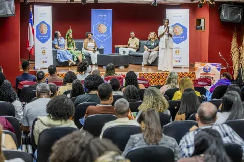 Registros fotográficos do 4º Ciclo de Formação do Selo UNICEF na Bahia - Equidade Étnico-Racial