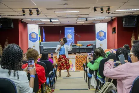 Registros fotográficos do 4º Ciclo de Formação do Selo UNICEF na Bahia - Equidade Étnico-Racial