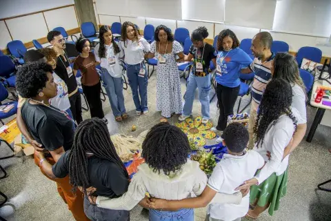 Registros fotográficos do 4º Ciclo de Formação do Selo UNICEF na Bahia - Equidade Étnico-Racial