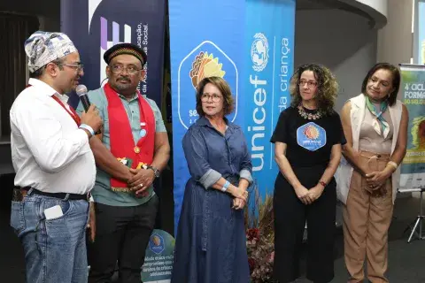 Selo UNICEF impulsiona debate sobre políticas antirracistas para crianças e adolescentes indígenas e quilombolas em  Alagoas, Paraíba e Pernambuco[