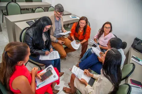 Oficina agenda transversal em Vitória da Conquista (BA)