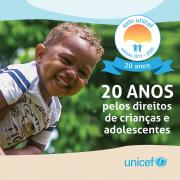 Selo UNICEF - Especial 20 anos!