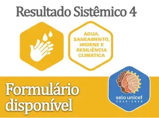 Formulário de diagnóstico das condições de água, saneamento e higiene nas escolas municipais