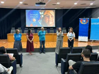 Abertura do encontro de Educação em Fortaleza