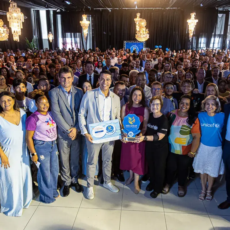 Pernambuco certifica 83 municípios no Selo UNICEF 2021-2024 em cerimônia, em Caruaru