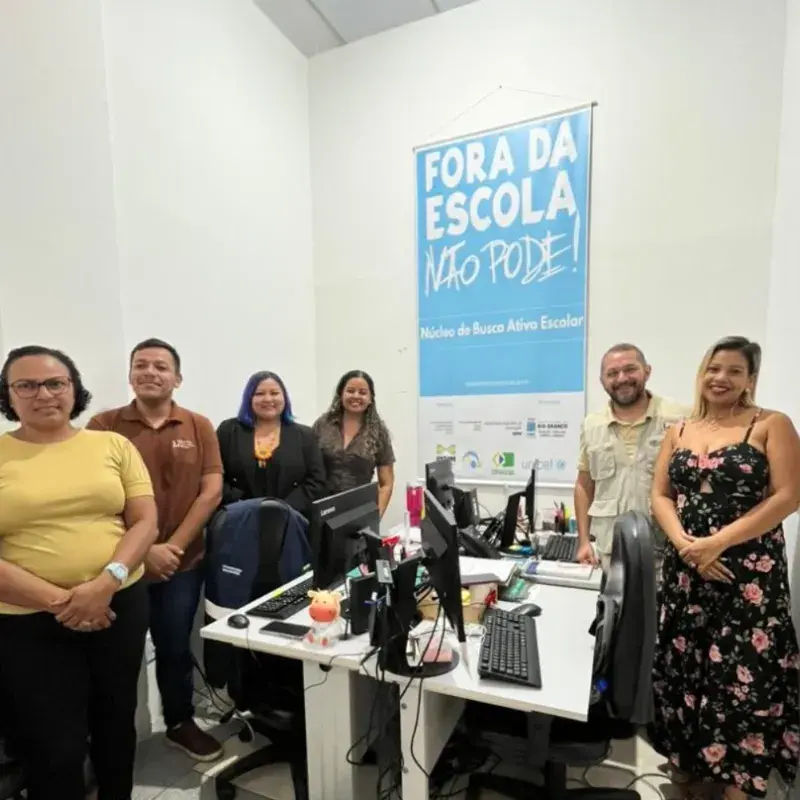 Equipe do Selo Unicef