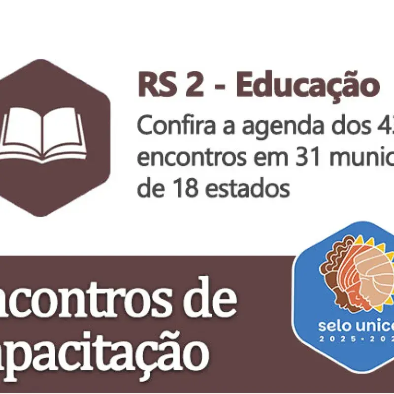 UNICEF promove 43 encontros para melhorar políticas municipais de educação no Brasil