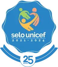 Logo selo unicef rodapé