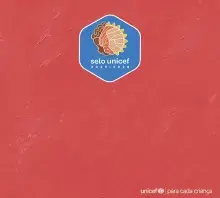 capa vermelha com o logo UNICEF
